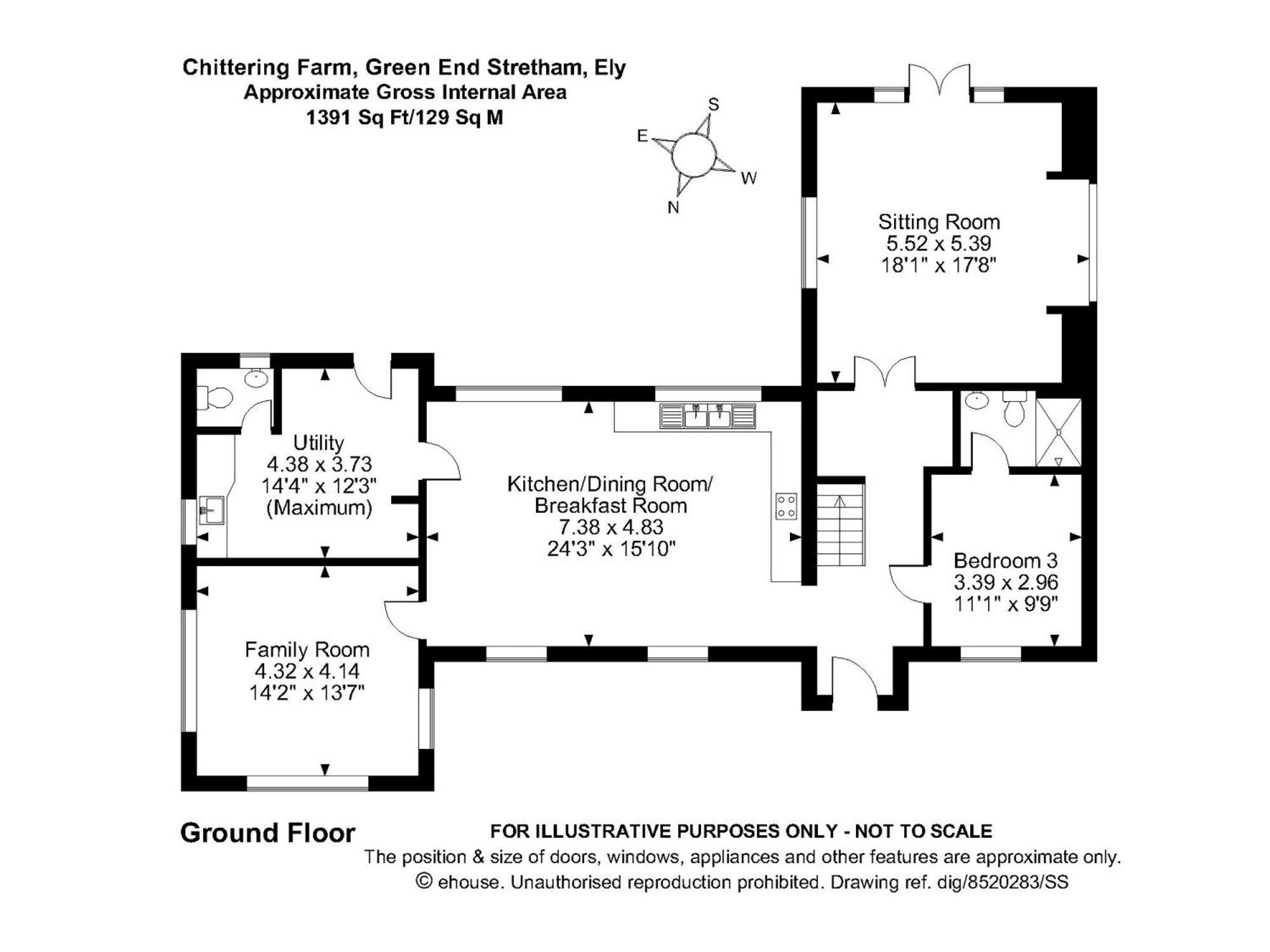Chittering Farm Villa Stretham Eksteriør billede